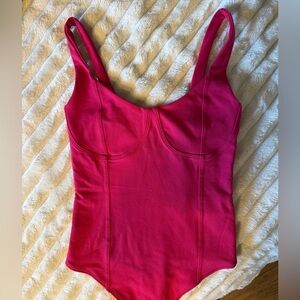 Hot Pink A&F Collection bodysuit